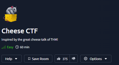 TryHackMe Room Cheesectfv10